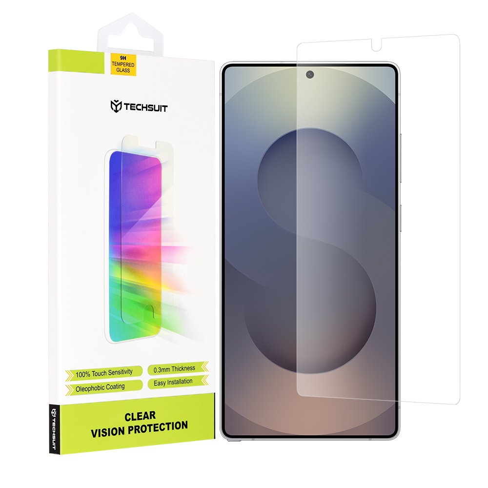 Капак за Samsung Galaxy S25 Ultra - Techsuit Прозрачен Vision Glass - Прозрачен