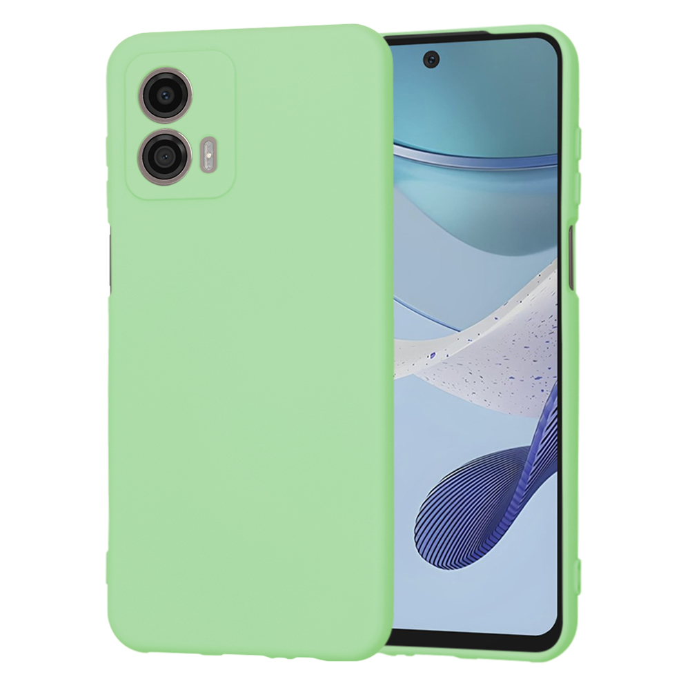 Калъф за Motorola Moto G53 - Techsuit SoftFlex - Mint Зелен