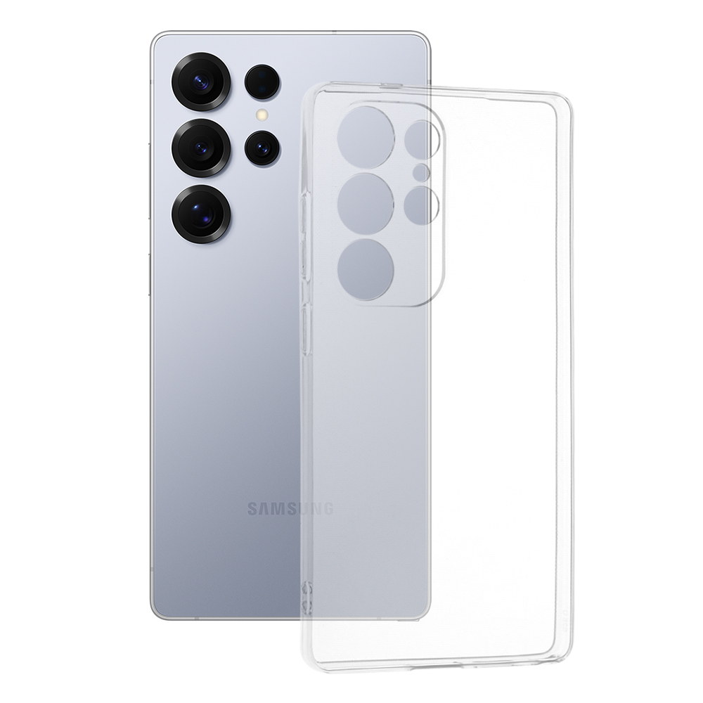 Калъф за Samsung Galaxy S25 Ultra - Techsuit Прозрачен Silicone - Прозрачен