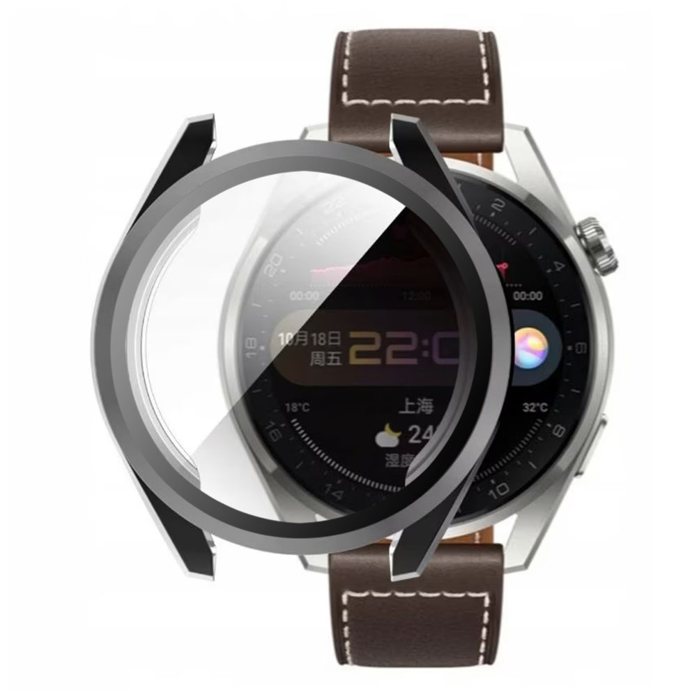 Калъф за Huawei Watch 3 Pro + калъф - Techsuit Defense360 Pro - Черен