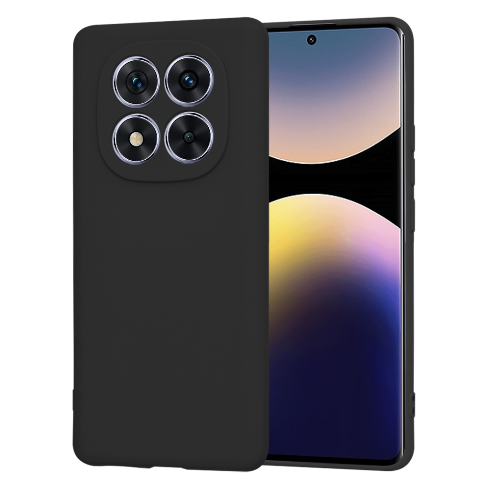 Калъф за Xiaomi Redmi Note 14 Pro 5G / Poco X7 - Techsuit SoftFlex - Черен