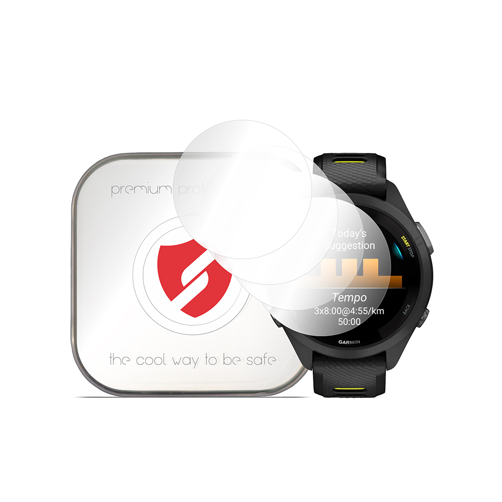 [4x Pack] Премиум регенерируемо фолио Garmin Forerunner 265S - Smart Protection Classic - Прозрачен