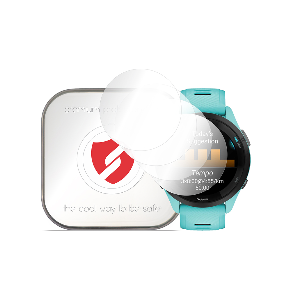[4x Pack] Премиум регенерируемо фолио Garmin Forerunner 265 - Smart Protection Classic - Прозрачен
