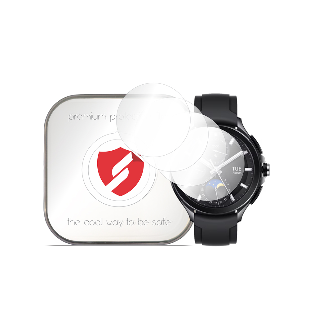 [4x Pack] Xiaomi Watch 2 Pro - Smart Protection Classic - Прозрачен
