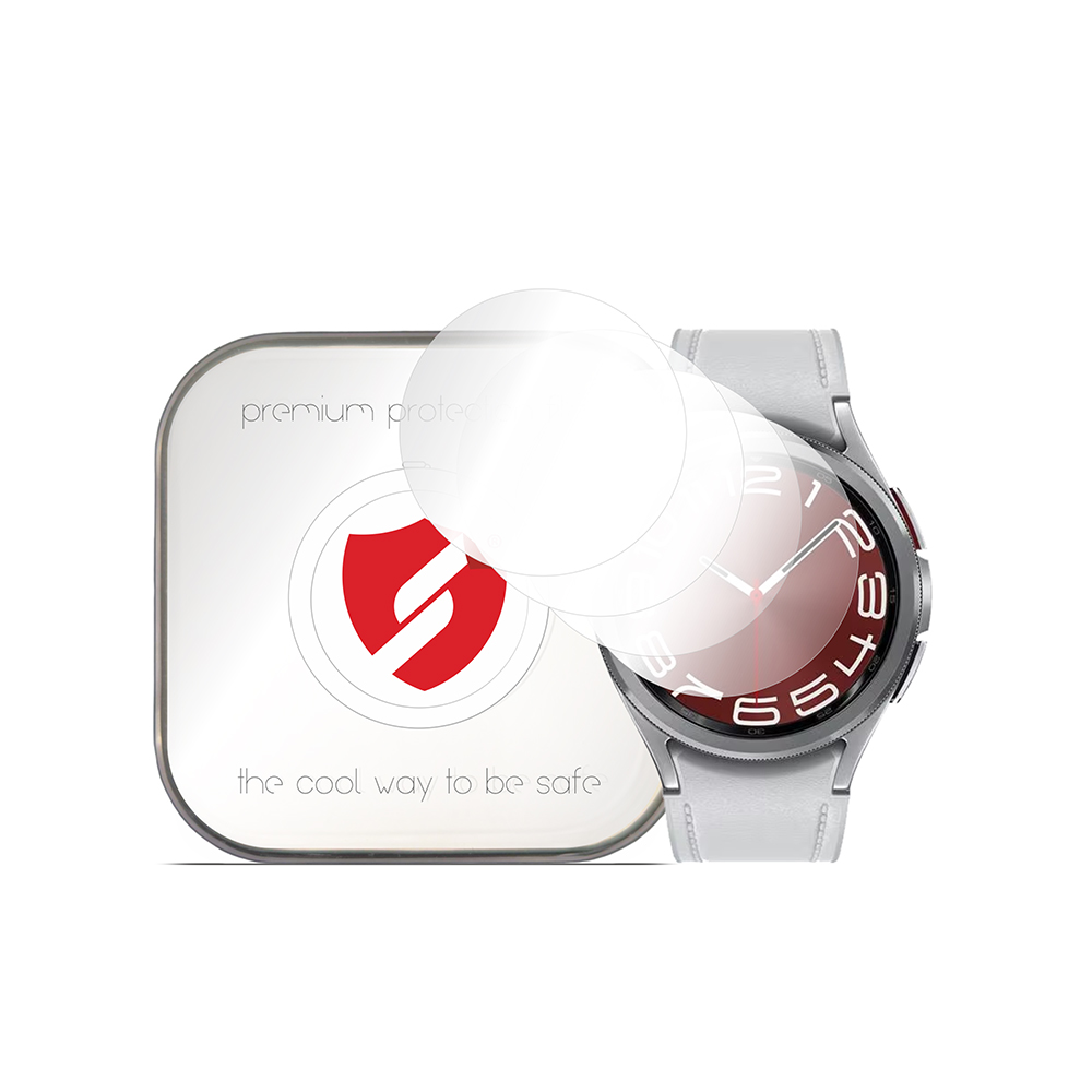 [4x Опаковка] Samsung Galaxy Watch6 Classic 47 мм първокласно регенерируемо фолио - Smart Protection Classic - прозрачно