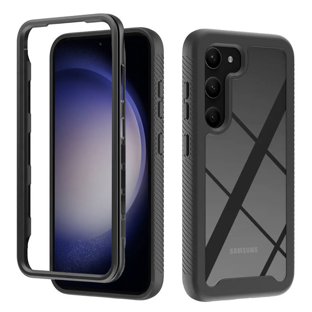 Калъф за Samsung Galaxy S23 + Чантичка - Techsuit Defense360 Pro - Черен