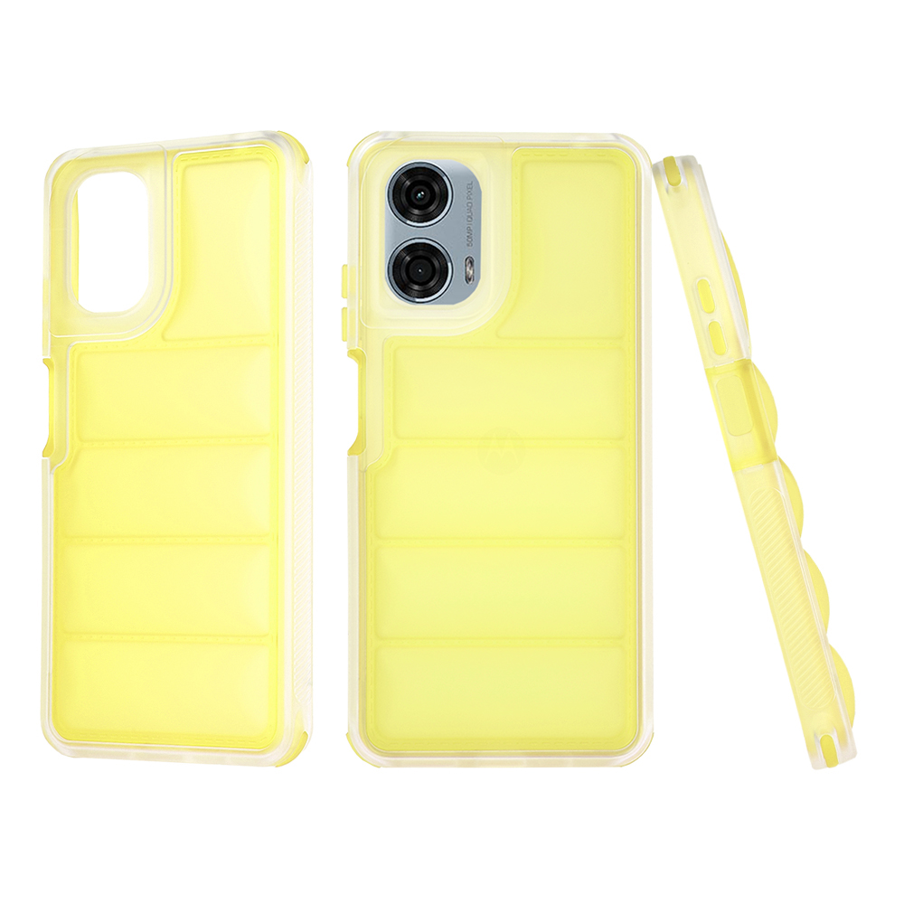 Калъф за Motorola Moto G24 Power - Techsuit Wave Shield - Жълт