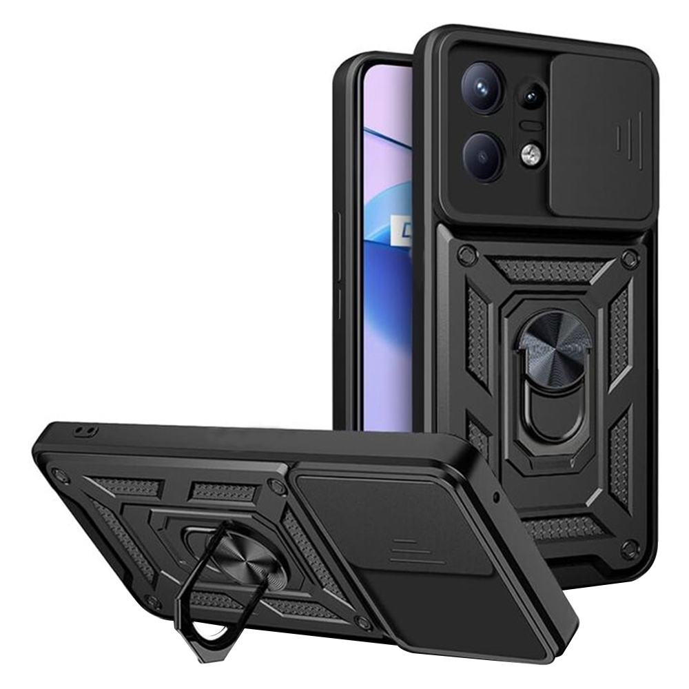Калъф за Motorola Edge 50 Pro - Techsuit CamShield Series - Черен