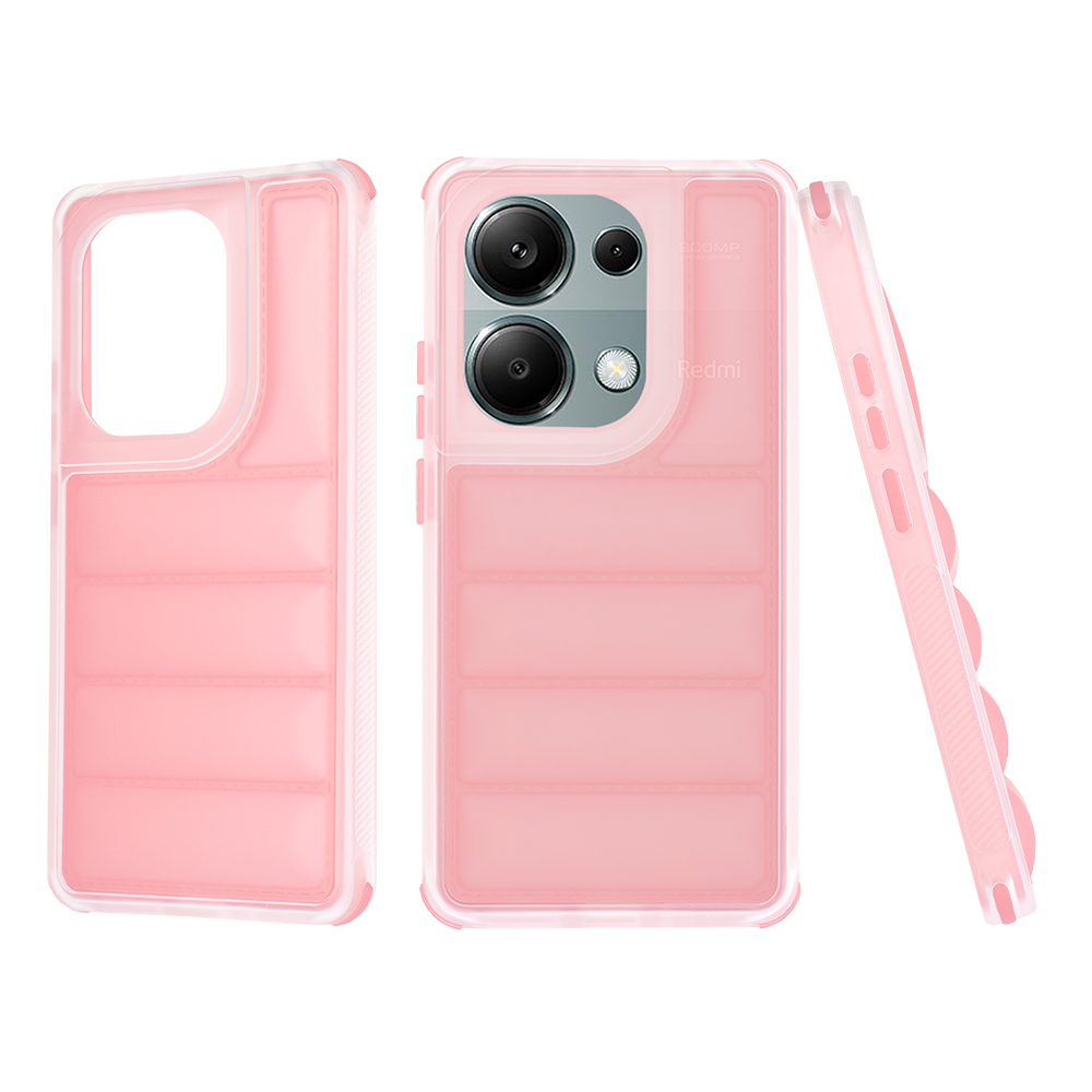 Калъф за Xiaomi Redmi Note 13 Pro 4G / Poco M6 Pro 4G - Techsuit Wave Shield - Розов