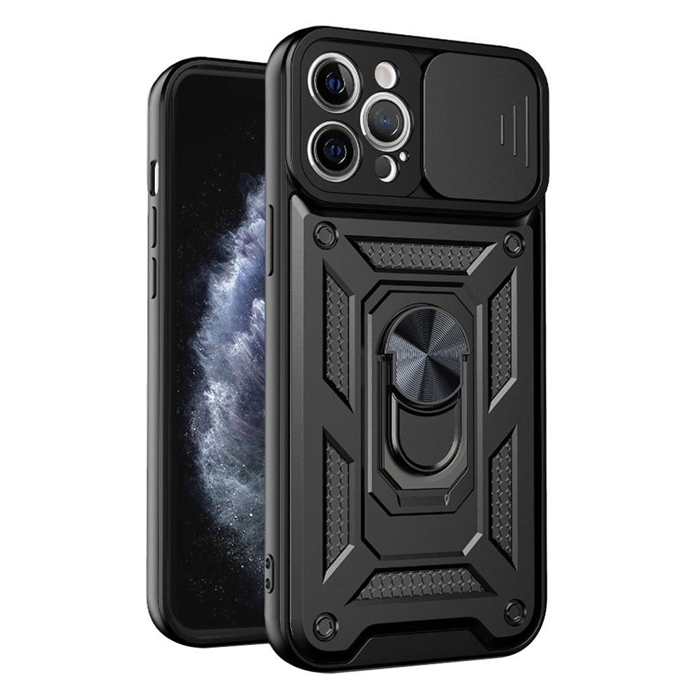 Калъф за iPhone 11 Pro - Techsuit CamShield Series - Черен