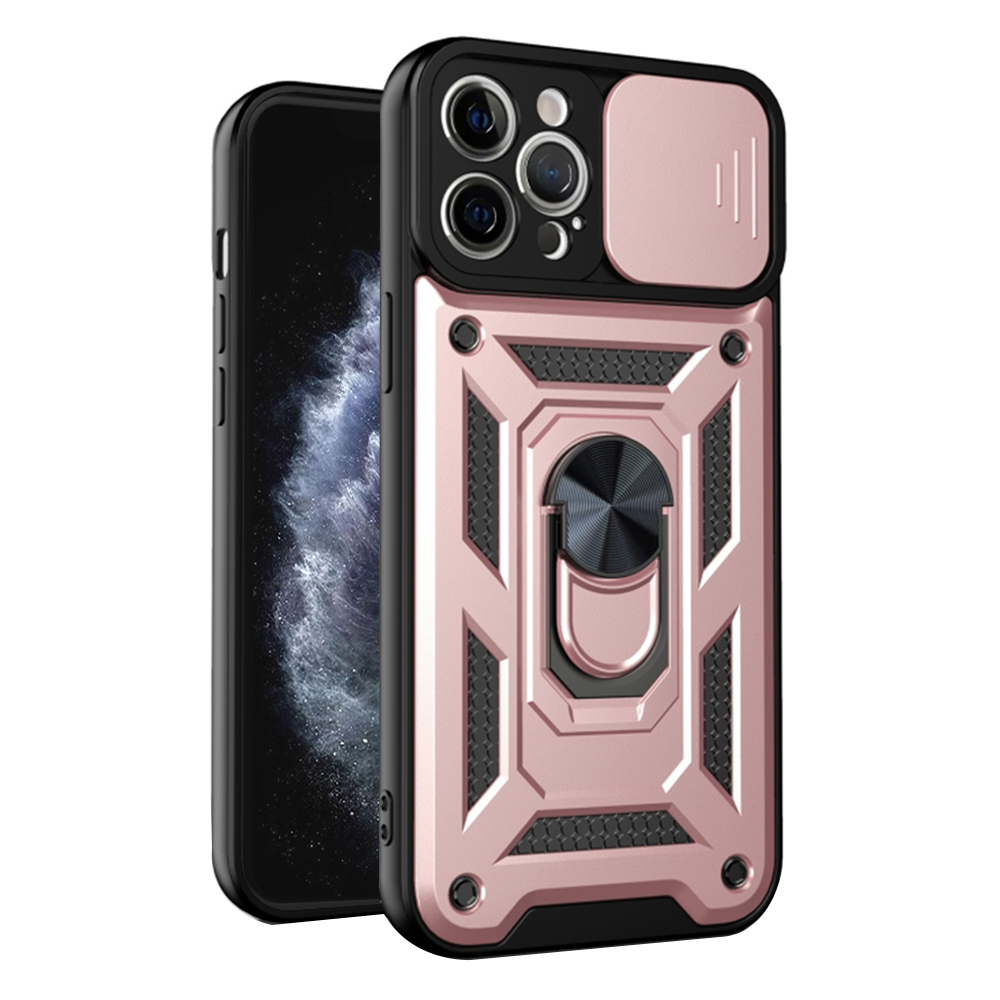 Калъф за iPhone 11 Pro - Techsuit CamShield Series - Розово злато