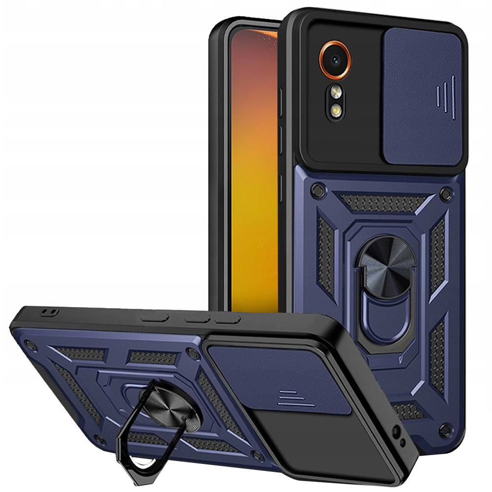 Калъф за Samsung Galaxy Xcover7 - Techsuit CamShield Series - Син