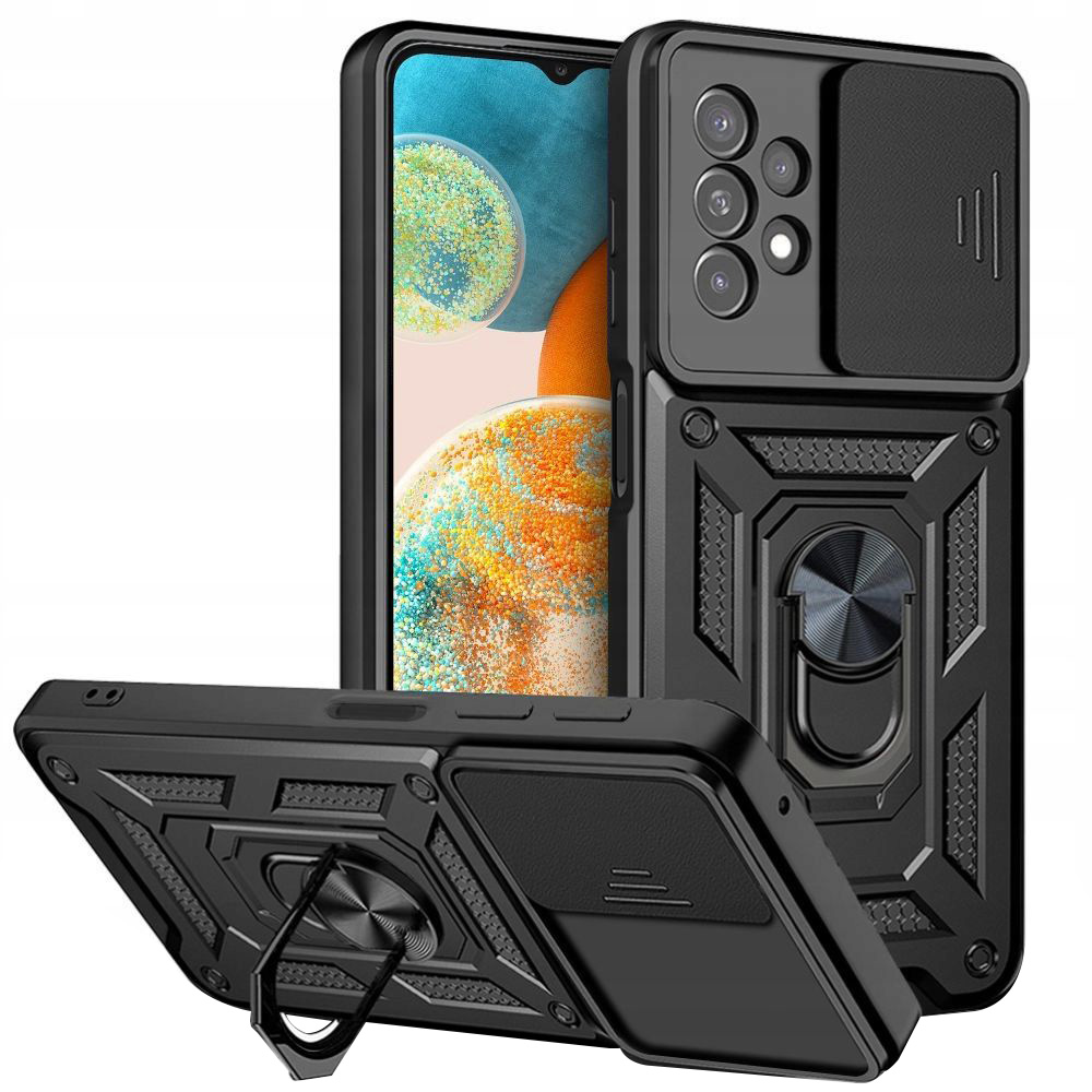 Калъф за Samsung Galaxy A23 4G / A23 5G - Techsuit CamShield Series - Черен