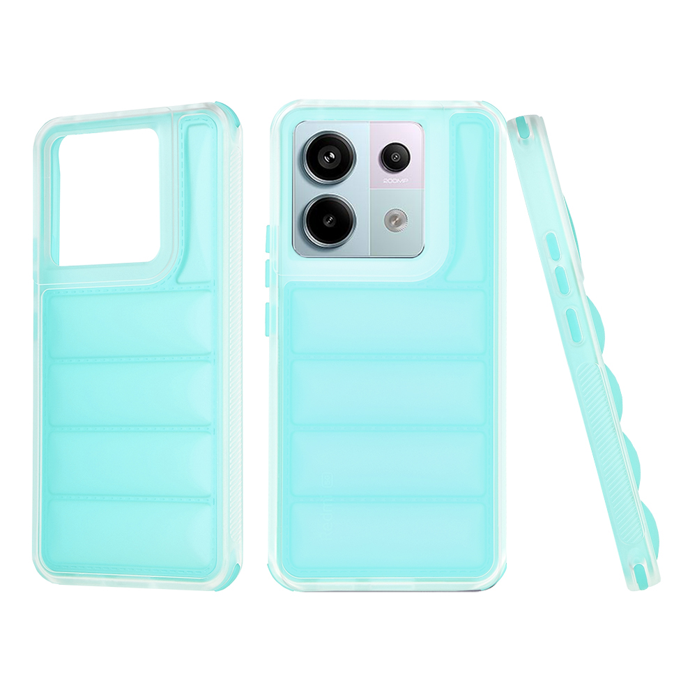 Калъф за Xiaomi Redmi Note 13 Pro 5G / Poco X6 - Techsuit Wave Shield - Turquoise