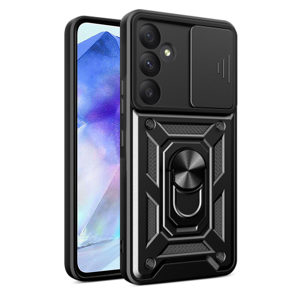 Калъф за Samsung Galaxy A55 5G - Techsuit CamShield Series - Черен