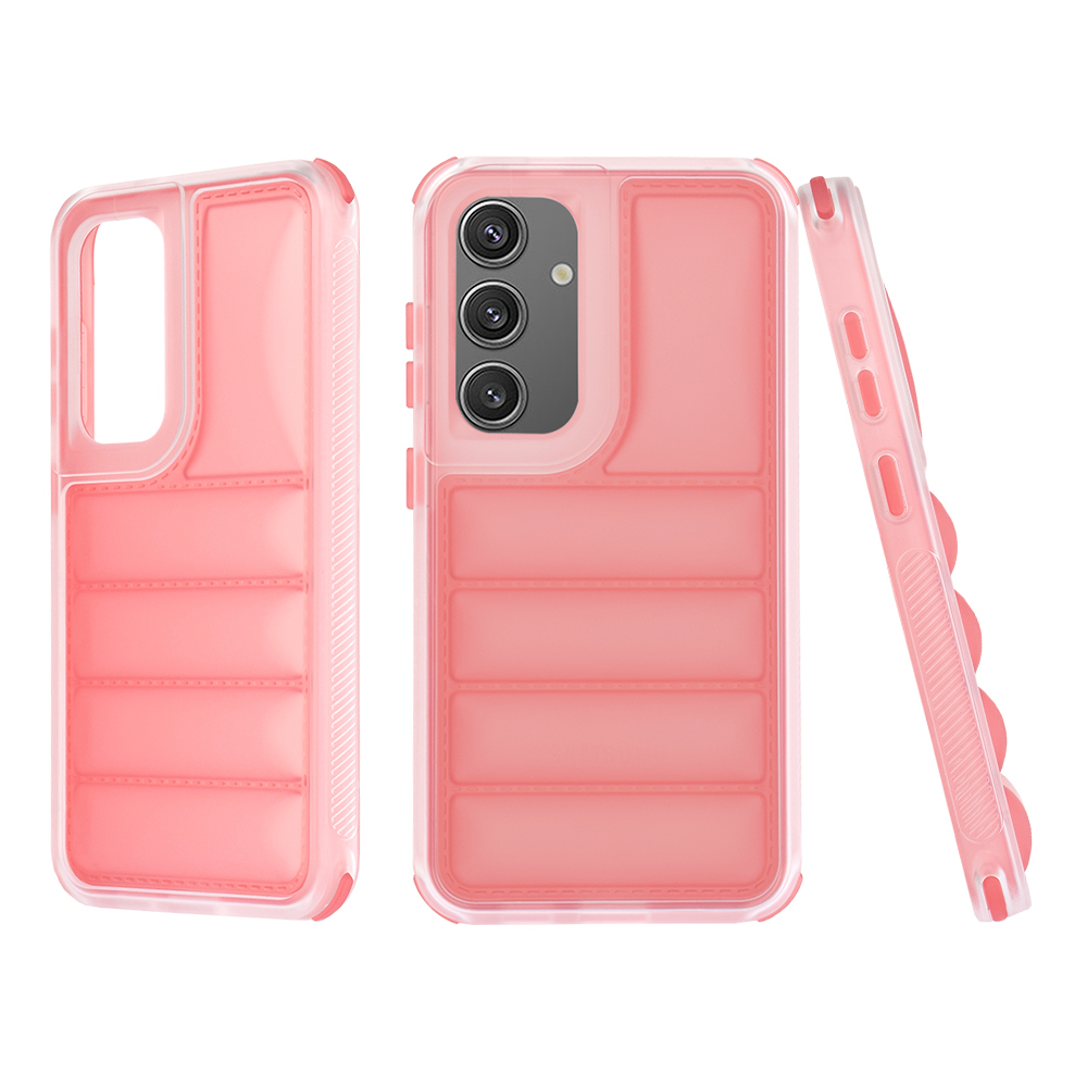 Калъф за Samsung Galaxy S24 - Techsuit Wave Shield - Червен