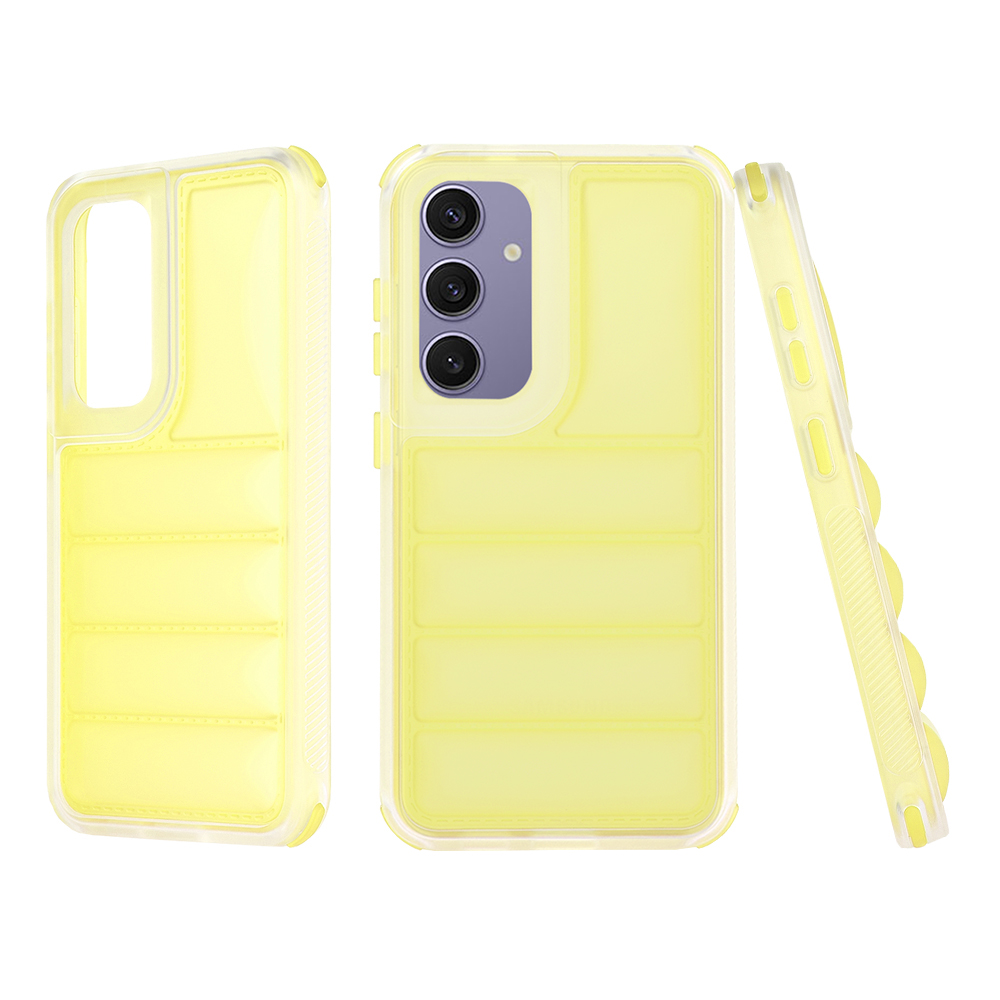 Калъф за Samsung Galaxy S24 Plus - Techsuit Wave Shield - Жълт