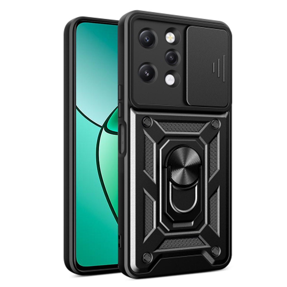 Калъф за Xiaomi Redmi 12 4G / 12 5G - Techsuit CamShield Series - Черен