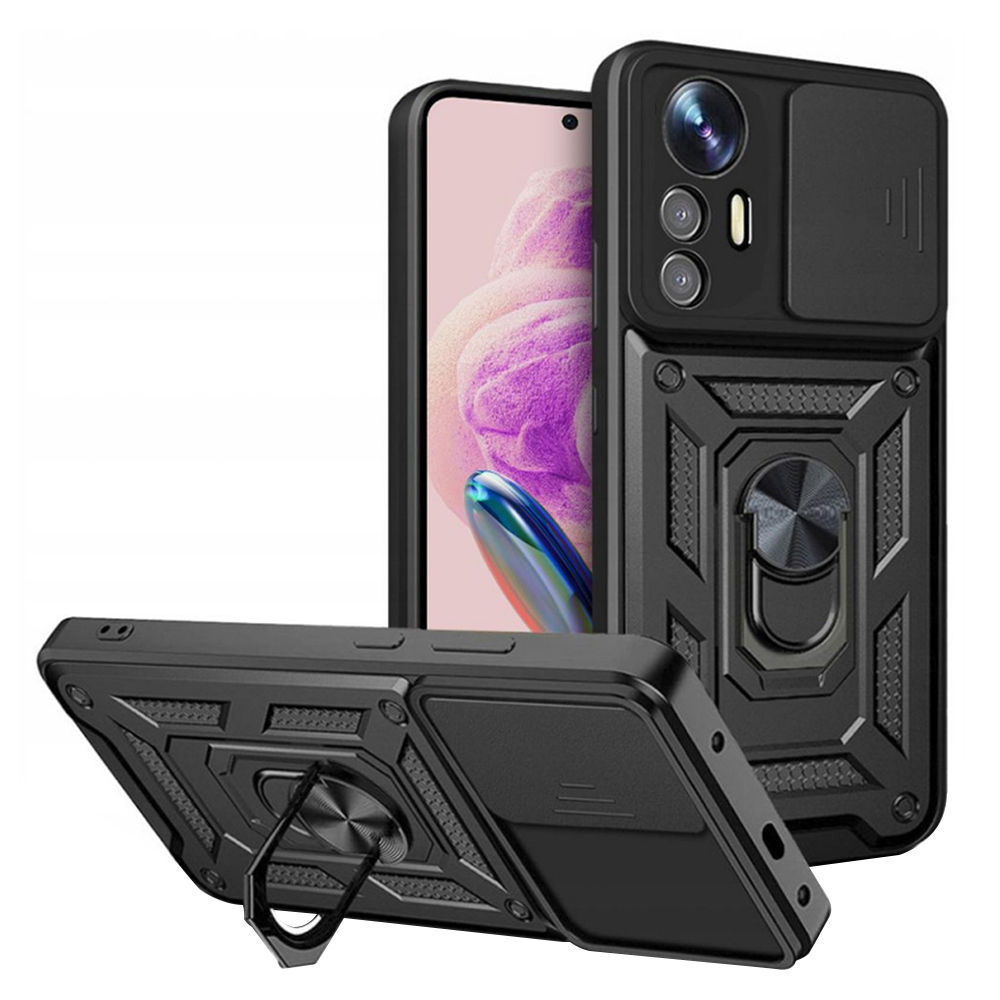 Калъф за Xiaomi Redmi Note 12S - Techsuit CamShield Series - Черен
