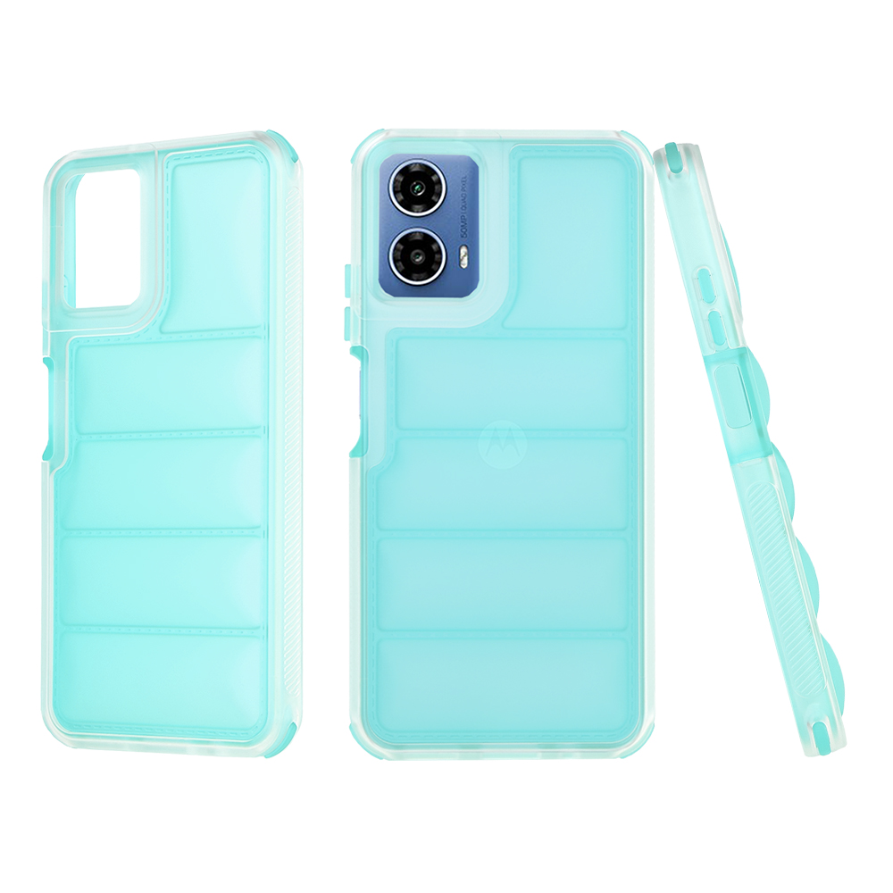 Калъф за Motorola Moto G34 / Moto G45 - Techsuit Wave Shield - Turquoise