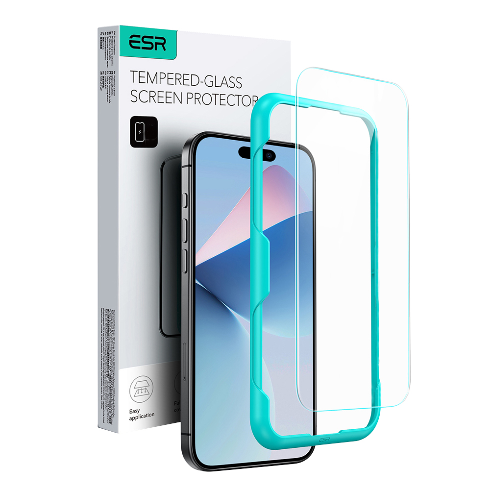 Калъф за iPhone 16 Pro Max - ESR закалено стъкло - Прозрачен