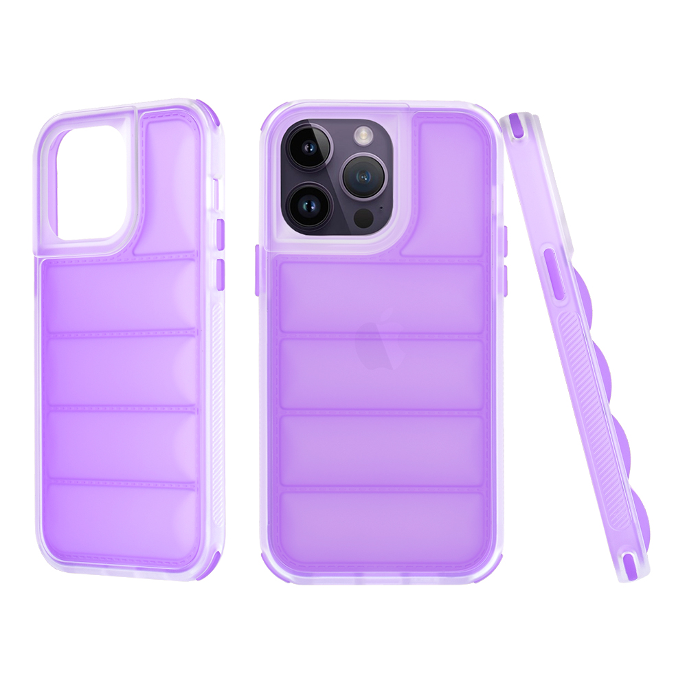 Калъф за iPhone 13 Pro Max - Techsuit Wave Shield - Лилав