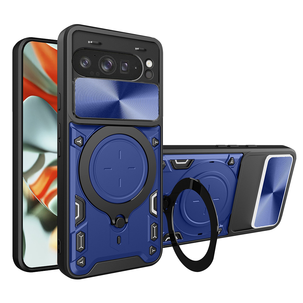 Калъф за Google Pixel 9 Pro XL - Techsuit CamGuard Pro - Син
