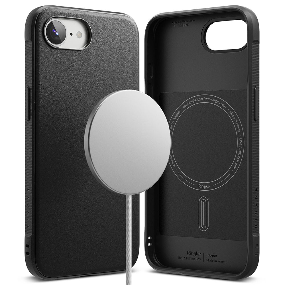 Калъф за iPhone 16e / iPhone 17e - Ringke Onyx MagSafe - Черен