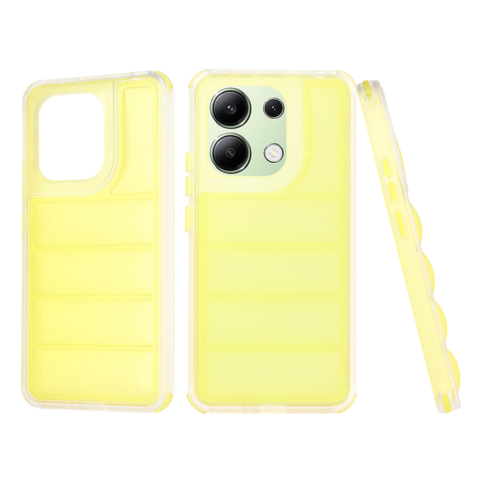 Калъф за Xiaomi Redmi Note 13 4G - Techsuit Wave Shield - Жълт