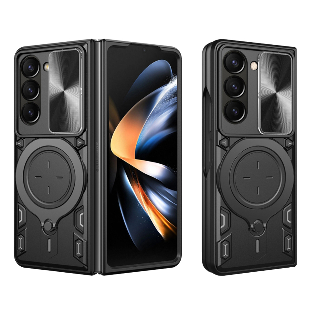 Калъф за Samsung Galaxy Z Fold5 - Techsuit CamGuard Pro - Черен