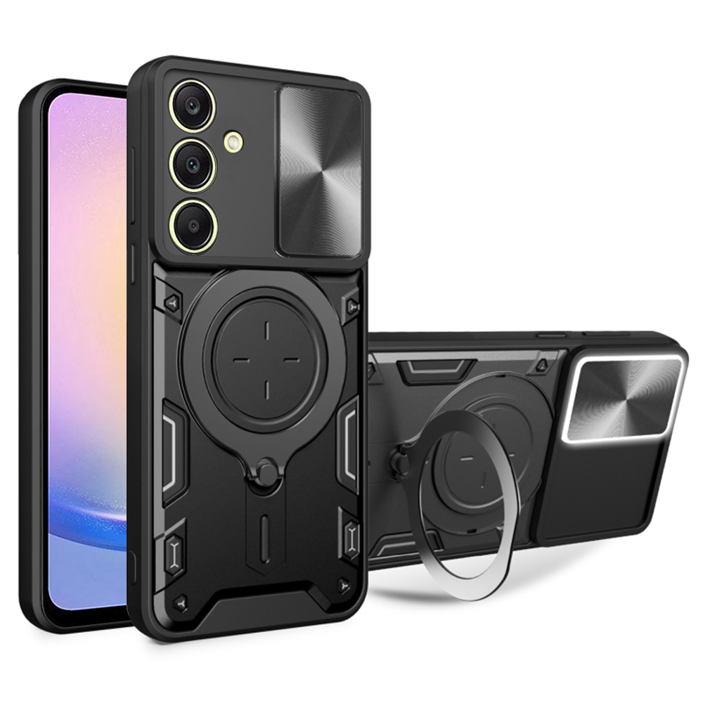 Калъф за Samsung Galaxy A25 5G - Techsuit CamGuard Pro - Черен