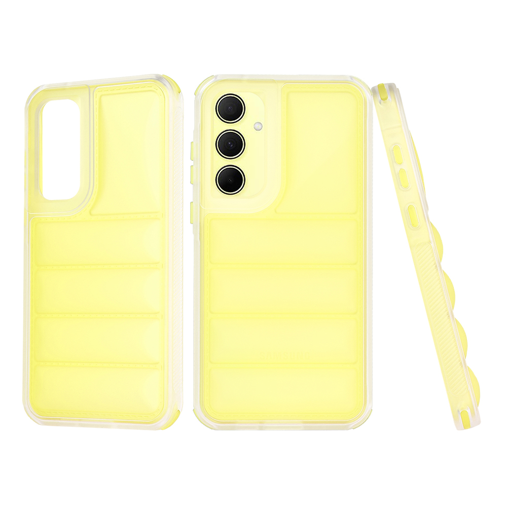 Калъф за Samsung Galaxy A35 5G - Techsuit Wave Shield - Жълт