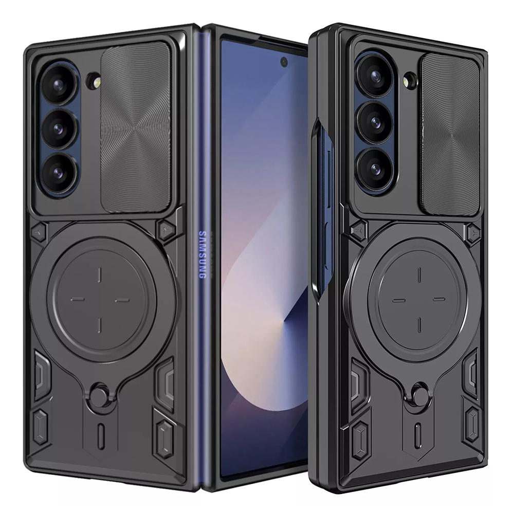 Калъф за Samsung Galaxy Z Fold6 - Techsuit CamGuard Pro - Черен