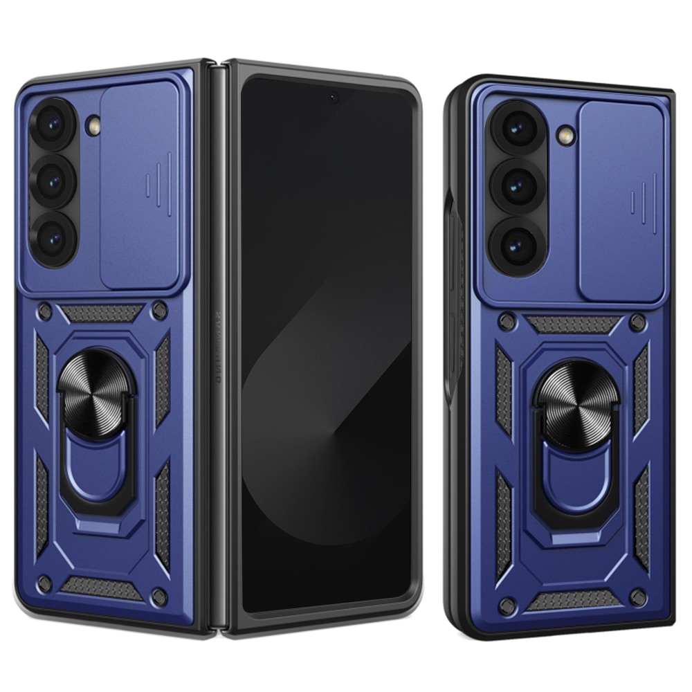 Калъф за Samsung Galaxy Z Fold6 - Techsuit CamShield Series - Син
