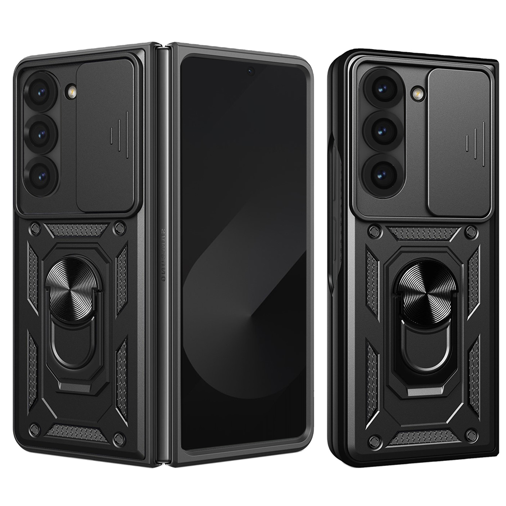 Калъф за Samsung Galaxy Z Fold6 - Techsuit CamShield Series - Черен