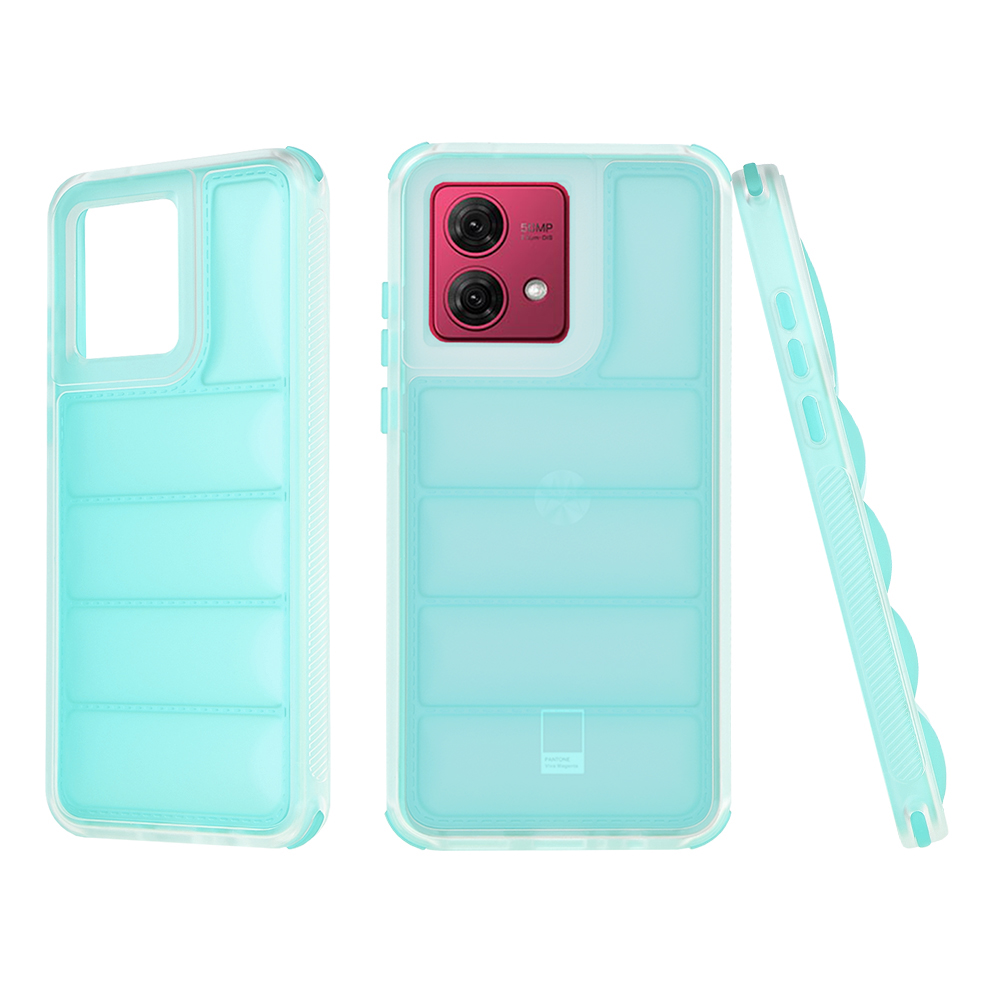 Калъф за Motorola Moto G84 - Techsuit Wave Shield - Turquoise