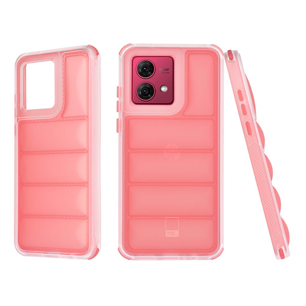 Калъф за Motorola Moto G84 - Techsuit Wave Shield - Червен