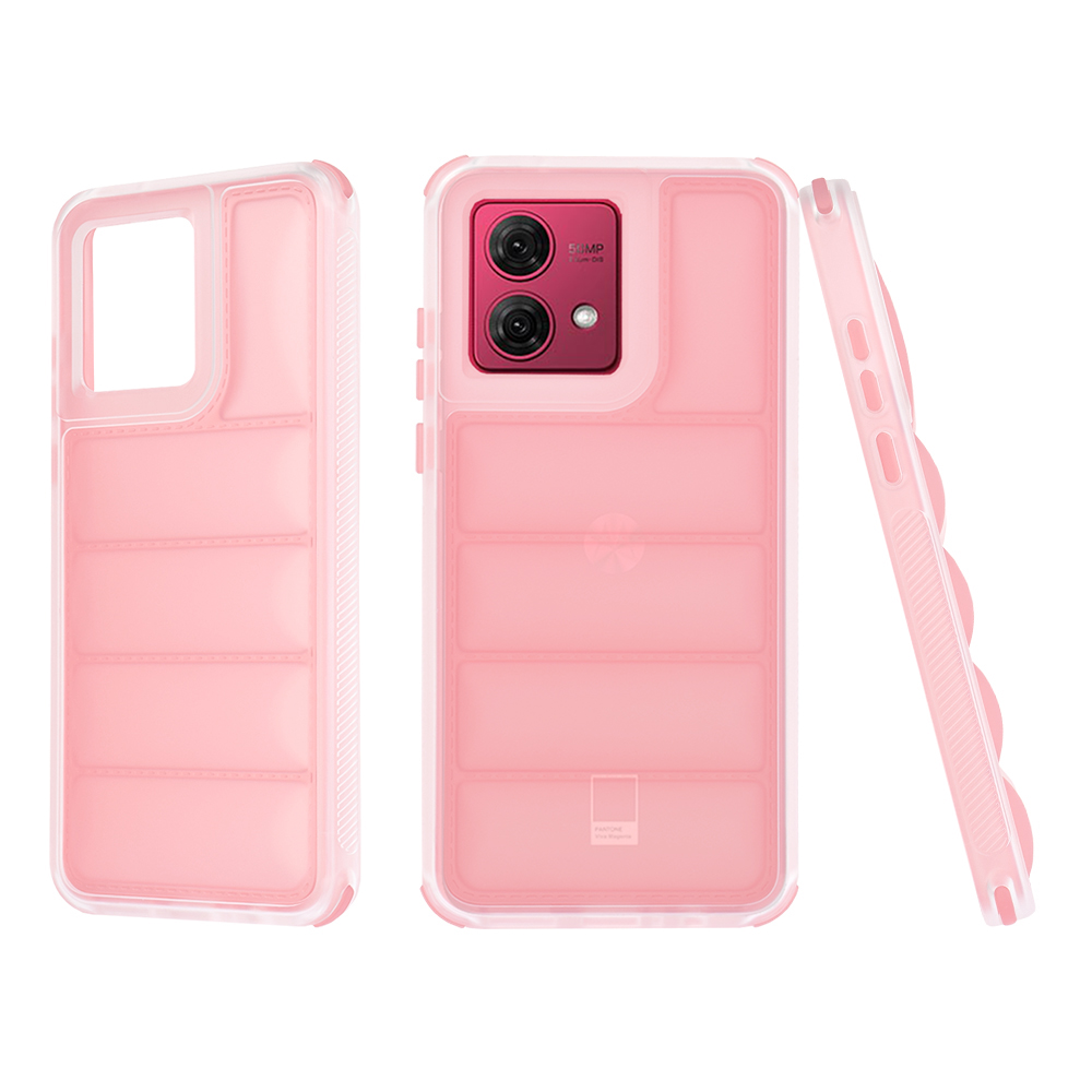 Калъф за Motorola Moto G84 - Techsuit Wave Shield - Розов