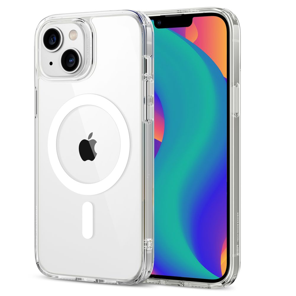 Калъф за iPhone 14 / iPhone 13 - ESR Classic Classic Hybrid HaloLock - Прозрачен