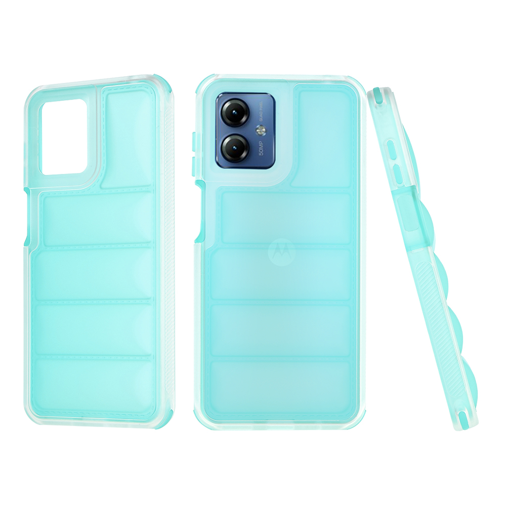 Калъф за Motorola Moto G14 - Techsuit Wave Shield - Turquoise