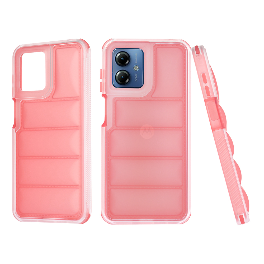 Калъф за Motorola Moto G14 - Techsuit Wave Shield - Червен