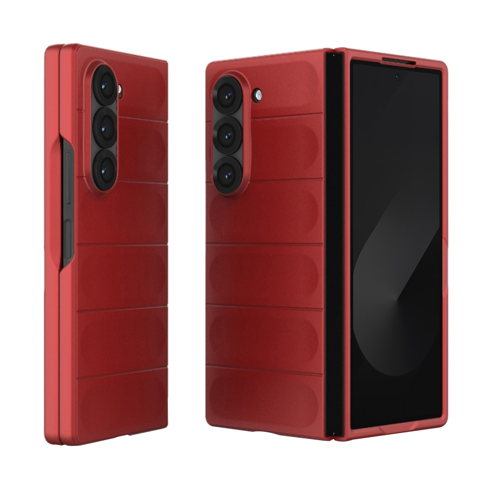 Калъф за Samsung Galaxy Z Fold6 - Techsuit Magic Shield - Червен
