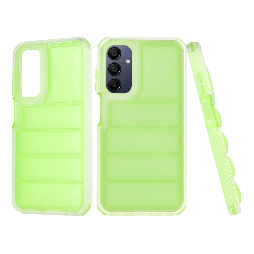 Калъф за Samsung Galaxy A15 4G / A15 5G - Techsuit Wave Shield - Зелен