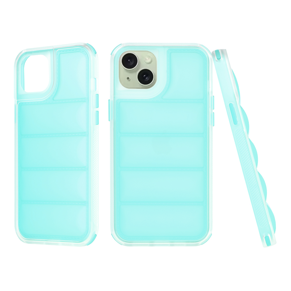 Калъф за iPhone 15 Plus - Techsuit Wave Shield - Turquoise