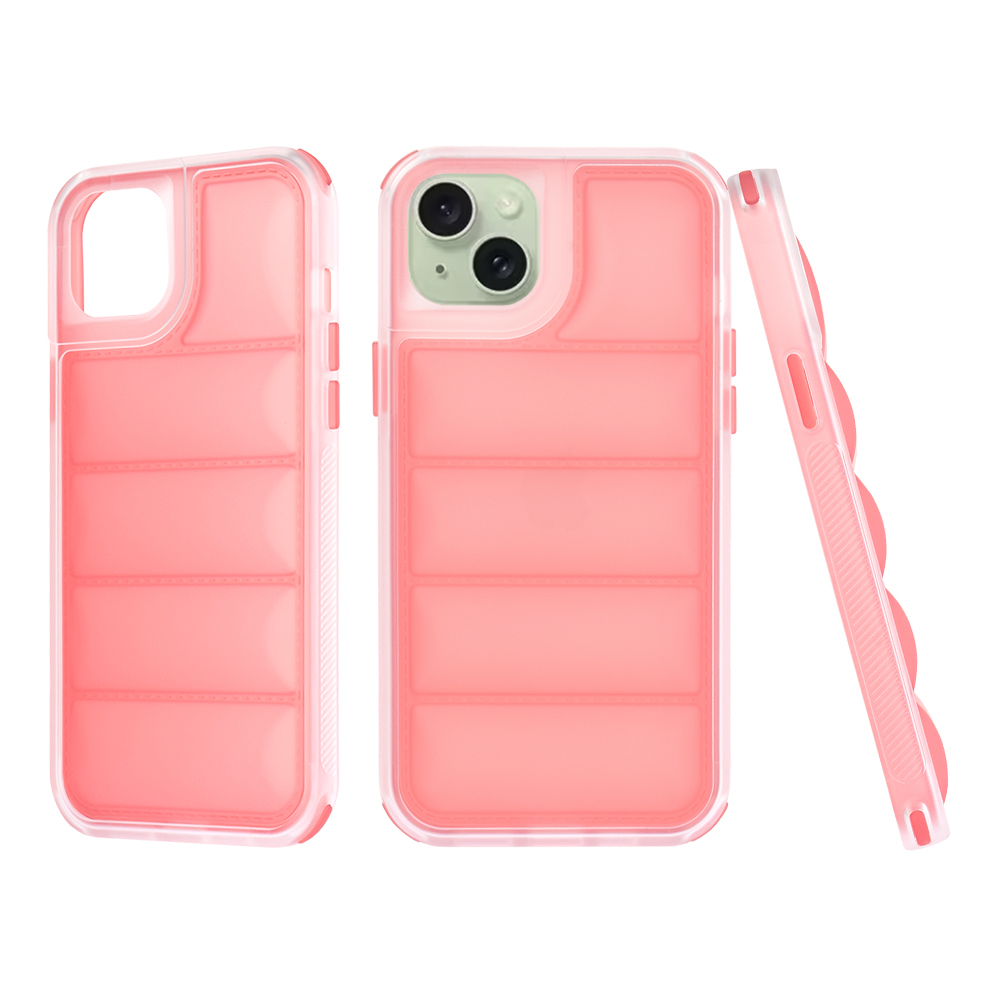 Калъф за iPhone 15 Plus - Techsuit Wave Shield - Червен