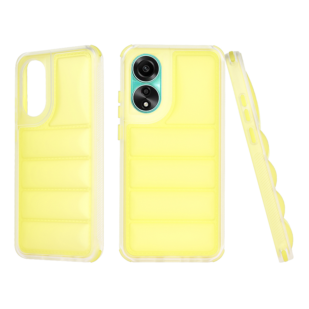 Калъф за Oppo A78 4G - Techsuit Wave Shield - Жълт