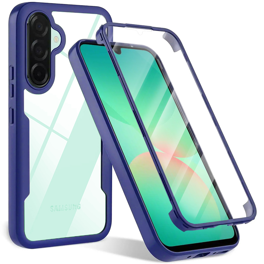 Калъф за Samsung Galaxy A26 5G + Капак - Techsuit ColorVerse 360 Series - Син