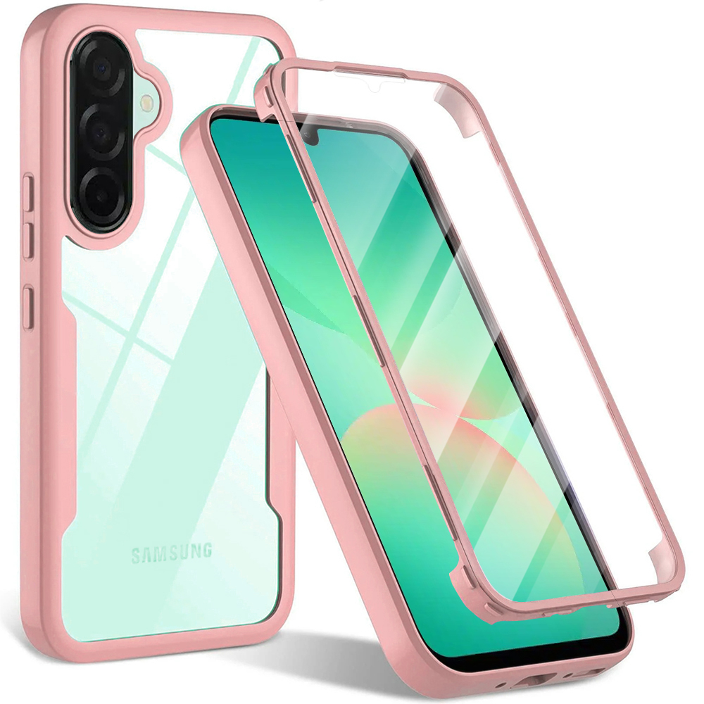 Калъф за Samsung Galaxy A26 5G + Калъф - Techsuit ColorVerse 360 Series - Розов
