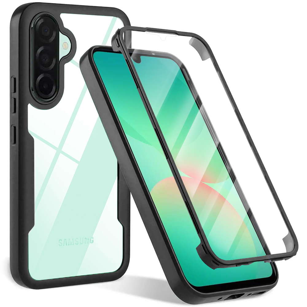 Калъф за Samsung Galaxy A26 5G + Калъф - Techsuit ColorVerse 360 Series - Черен