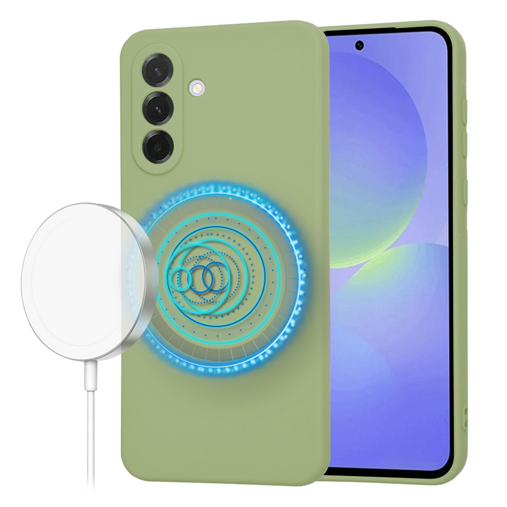 Калъф за Samsung Galaxy A36 5G - Techsuit SoftFlex MagSafe - Matcha